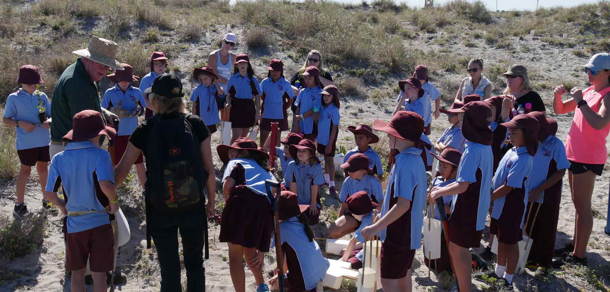 Tree Planting at Woodman Point 2018
